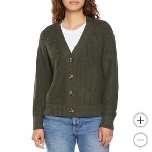 Gap Women's Cozy knit Cardigan - Oversized Fit - Green
